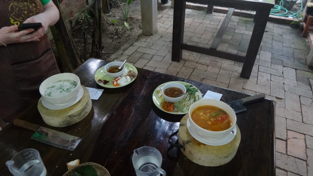 Thai Cooking Class Meal