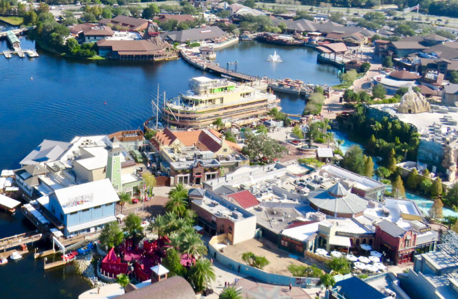 Disney Springs Aerial Photo
